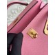Premium Replica Hermes Mini Kelly II Sellier Epsom bag orange Knockoff