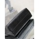 Premium Replica YSL Saint Laurent Hortense Hobo shoulder bag black Knockoff