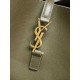 Premium Replica YSL Saint Laurent Le 5 à 7 large soft hobo bag light moss Knockoff