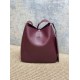 Premium Replica YSL Saint Laurent Le 5 à 7 large soft hobo bag burgundy Knockoff