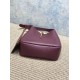 Premium Replica YSL Saint Laurent Le 5 à 7 large soft hobo bag burgundy Knockoff