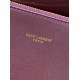 Premium Replica YSL Saint Laurent Le 5 à 7 large soft hobo bag burgundy Knockoff