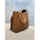 Premium Replica YSL Saint Laurent Le 5 à 7 large soft hobo bag brown Knockoff