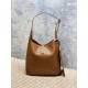 Premium Replica YSL Saint Laurent Le 5 à 7 small soft hobo bag brown Knockoff