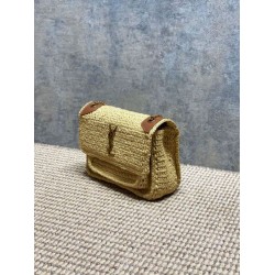 Premium Replica YSL Saint Laurent Niki Raffia medium shoulder bag Knockoff