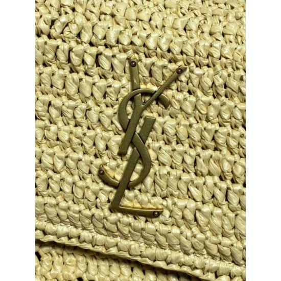 Premium Replica YSL Saint Laurent Niki Raffia medium shoulder bag Knockoff