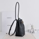 AAAAA Replica Bottega Veneta Andiamo Small Bucket Bag in Black Fake Clone