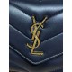 AAAAA Replica YSL Saint Laurent Loulou Small Quilted Bag in Black Fake Clone