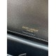 AAAAA Replica YSL Saint Laurent Loulou Small Quilted Bag in Black Fake Clone
