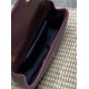 AAAAA Replica YSL Saint Laurent Loulou Small Quilted Bag in Burgundy Fake Clone