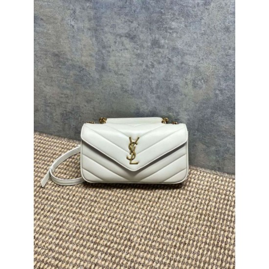 Best Replica YSL Saint Laurent Loulou Small Quilted Bag in Black Knockoff AAAAA Replica YSL Saint Laurent Loulou Small Quilted Bag in Black Fake Clone