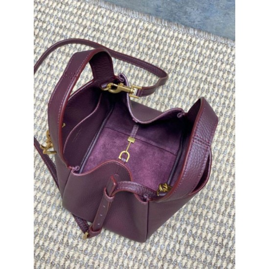 Best Replica YSL Saint Laurent Le 5 à 7 Bea Baby Tote Bag in Burgundy Knockoff AAAAA Replica YSL Saint Laurent Le 5 à 7 Bea Baby Tote Bag in Burgundy Fake Clone