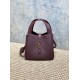 Best Replica YSL Saint Laurent Le 5 à 7 Bea Baby Tote Bag in Burgundy Knockoff AAAAA Replica YSL Saint Laurent Le 5 à 7 Bea Baby Tote Bag in Burgundy Fake Clone
