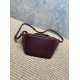 Best Replica YSL Saint Laurent Le 5 à 7 Bea Baby Tote Bag in Burgundy Knockoff AAAAA Replica YSL Saint Laurent Le 5 à 7 Bea Baby Tote Bag in Burgundy Fake Clone