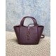 Best Replica YSL Saint Laurent Le 5 à 7 Bea Baby Tote Bag in Burgundy Knockoff AAAAA Replica YSL Saint Laurent Le 5 à 7 Bea Baby Tote Bag in Burgundy Fake Clone