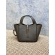 AAAAA Replica YSL Saint Laurent Le 5 à 7 Bea Baby Tote Bag in Dark Green Fake Clone