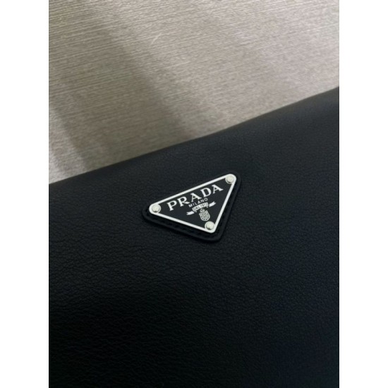 AAAAA Replica Prada Brique Explore Crossbody Bag 2VH206 Black Fake Clone
