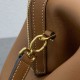 AAAAA Replica Celine Doctor Clutch in Soft Calfskin Brown Fake Clone
