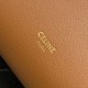 AAAAA Replica Celine Doctor Clutch in Soft Calfskin Brown Fake Clone