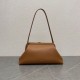 AAAAA Replica Celine Doctor Clutch in Soft Calfskin Brown Fake Clone
