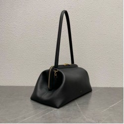 AAAAA Replica Celine Doctor Clutch in Soft Calfskin Black Fake Clone