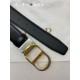 AAAAA Replica Dior 30 Montaigne Reversible Belt with CD Buckle and Logo 35MM Black Fake Clone