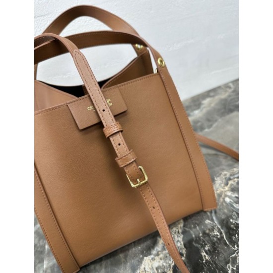 Super Clone Knockoff Celine Small Cube Bag Brown