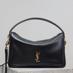 Super Clone Knockoff YSL Saint Laurent Soft Camera Bag Black