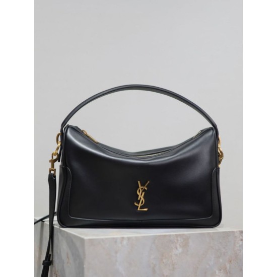 Super Clone Knockoff YSL Saint Laurent Soft Camera Bag Black