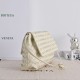 Super Clone Knockoff Bottega Veneta Giorno Intrecciato Shoulder Bag White