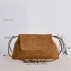 Super Clone Knockoff Bottega Veneta Giorno Intrecciato Dust Bag Brown Intrecciato Velvet