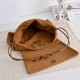 Super Clone Knockoff Bottega Veneta Giorno Intrecciato Dust Bag Brown Intrecciato Velvet