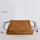 Super Clone Knockoff Bottega Veneta Giorno Intrecciato Dust Bag Brown Intrecciato Velvet