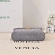High Quality Replica Bottega Veneta Makeup Bag Gray Suede Super Clone Knockoff Bottega Veneta Makeup Bag Gray Suede