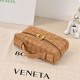 Super Clone Knockoff Bottega Veneta Makeup Bag Brown Suede