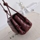 Super Clone Knockoff Bottega Veneta Notturno Intrecciato Shoulder Bag Burgundy