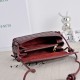 Super Clone Knockoff Bottega Veneta Notturno Intrecciato Shoulder Bag Burgundy