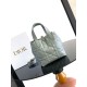 Super Clone Knockoff Dior Toujours Small Vertical Tote Bag Blue