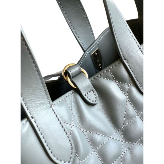 Super Clone Knockoff Dior Toujours Small Vertical Tote Bag Blue