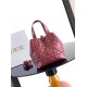 Super Clone Knockoff Dior Toujours Small Vertical Tote Bag Red