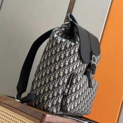 Super Clone Knockoff Dior Men Heritage Saddle Flap Backpack