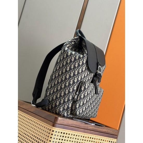 High Quality Replica Dior Men Heritage Saddle Flap Backpack Super Clone Knockoff Dior Men Heritage Saddle Flap Backpack