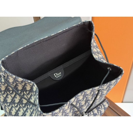 High Quality Replica Dior Men Heritage Saddle Flap Backpack Super Clone Knockoff Dior Men Heritage Saddle Flap Backpack