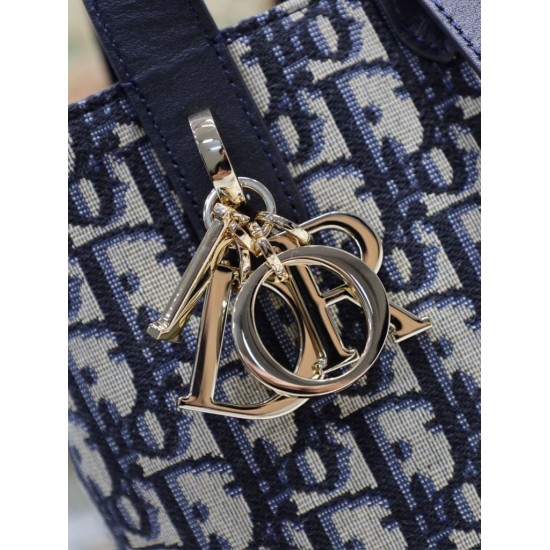 High Quality Replica Dior Toujours Small Denim Jacquard Oblique Bag Blue Super Clone Knockoff Dior Toujours Small Denim Jacquard Oblique Bag Blue