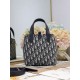 High Quality Replica Dior Toujours Small Denim Jacquard Oblique Bag Blue Super Clone Knockoff Dior Toujours Small Denim Jacquard Oblique Bag Blue