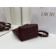 Super Clone Knockoff Dior Toujours Small Vertical Tote Bag Burgundy