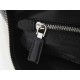 Super Clone Knockoff Prada Fold Large Crossbody Bag 1BC288 Black/Brown