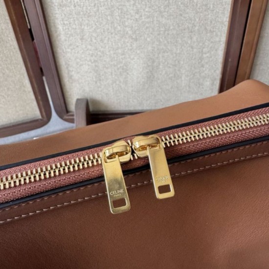 Super Clone Knockoff Celine Doctor Clutch Brown