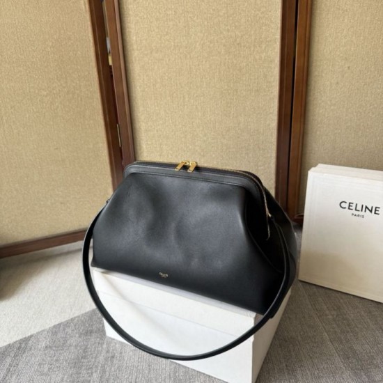 Super Clone Knockoff Celine Doctor Clutch Black