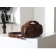 Super Clone Knockoff Prada Boston Crossbody Bag 2VH188 Brown Suede